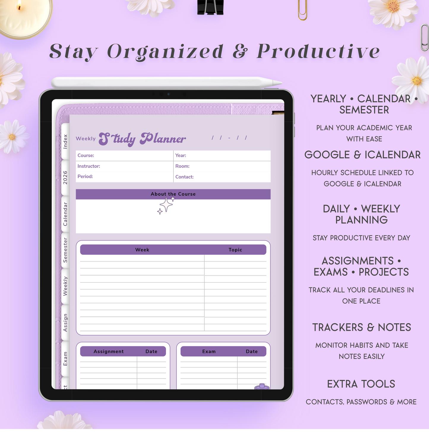 Study Digital Planner