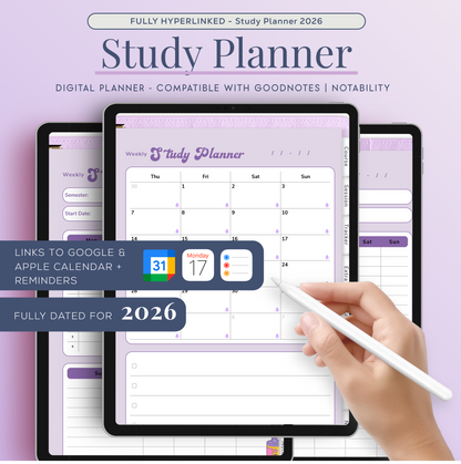 Study Digital Planner