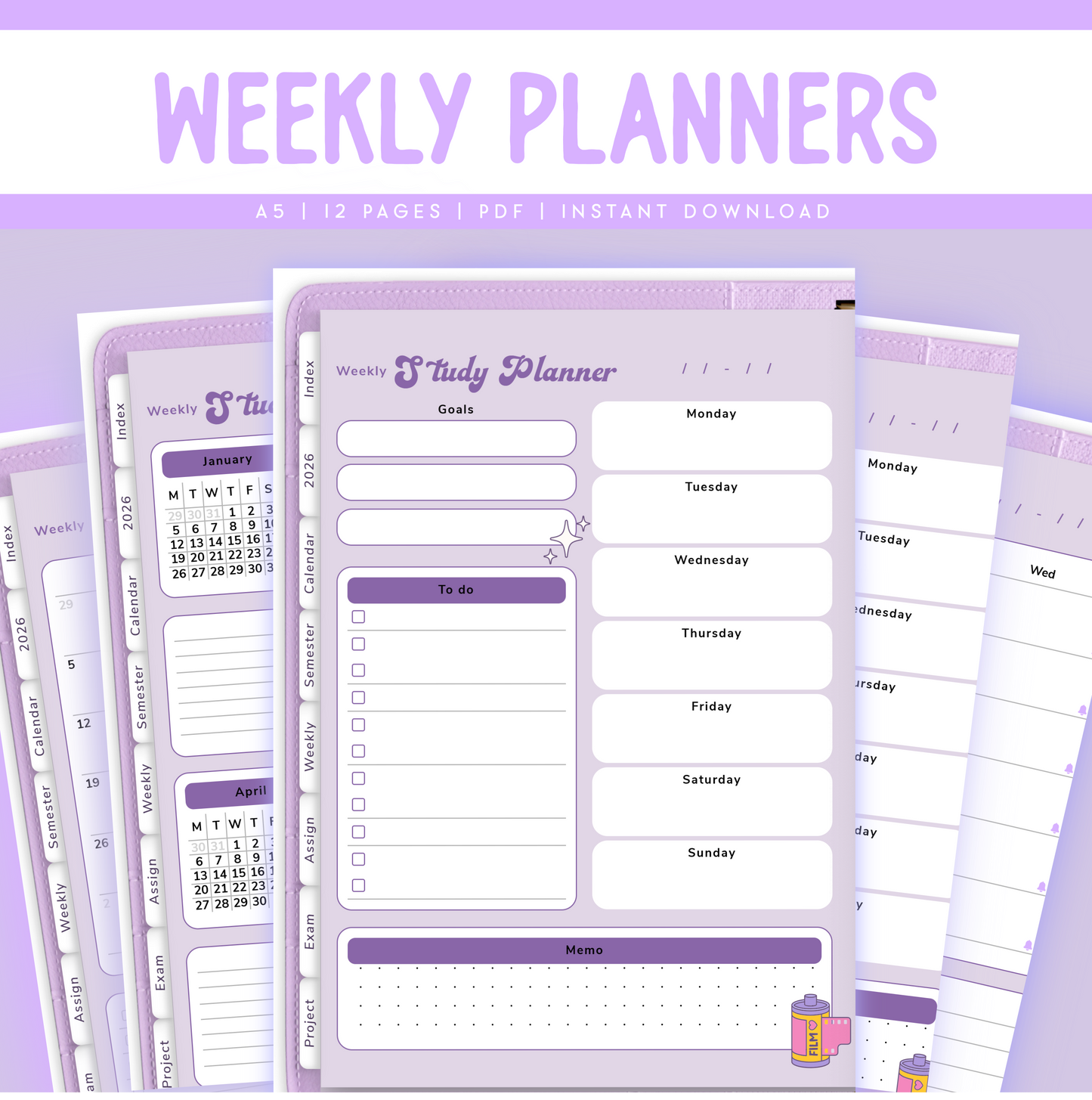 Study Digital Planner